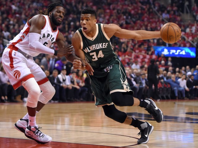 NBA: Playoffs-Milwaukee Bucks at Toronto Raptors